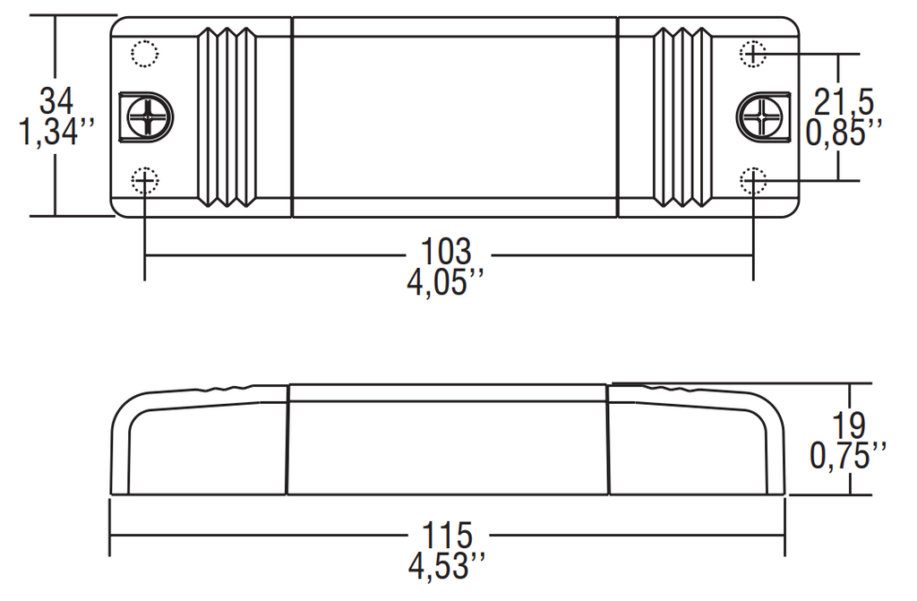CONVERTISSEUR TCI BULL 350MA IP20