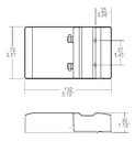 CONVERTISSEUR TCI PROFESSIONALE IN DALI 40W 350-1050mA IP20