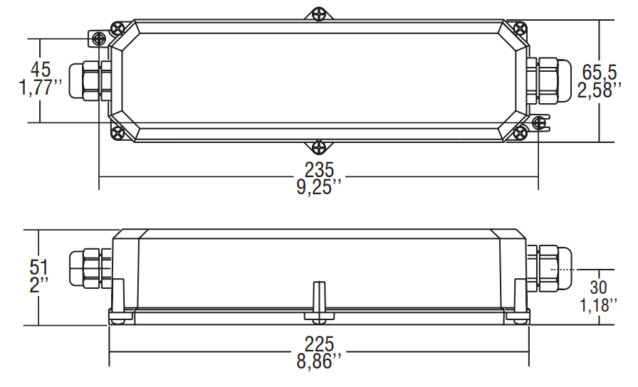CONVERTISSEUR TCI ST2 CASAMBI 120W 24Vdc IP67