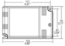 CONVERTISSEUR TCI MAXI JOLLY DALI 60W 350-1050mA IP20