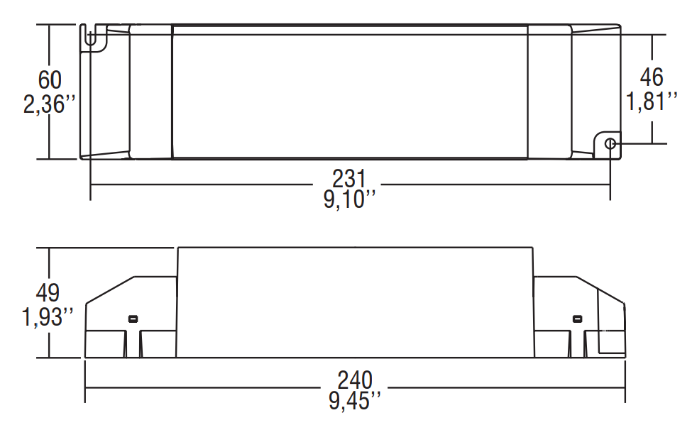CONVERTISSEUR TCI VST ON-OFF 150W 48V IP20