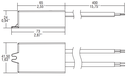 CONVERTISSEUR TCI IPR4 ON-OFF 10W 350MA IP68