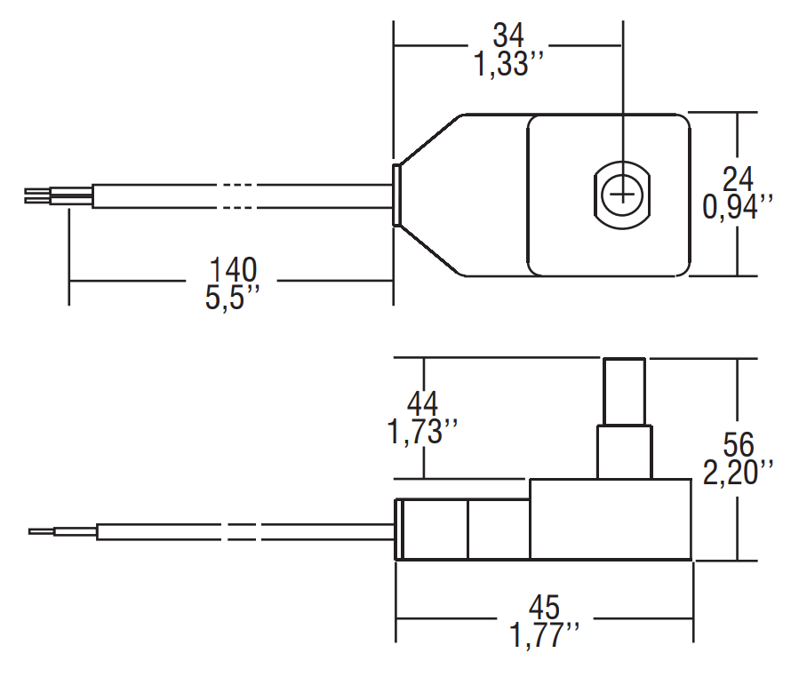 POTENTIOMETRE 1-10V ROTATIF TCI IP20