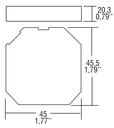 MODULE TCI SR DALI/R.C 200W 230V IP20