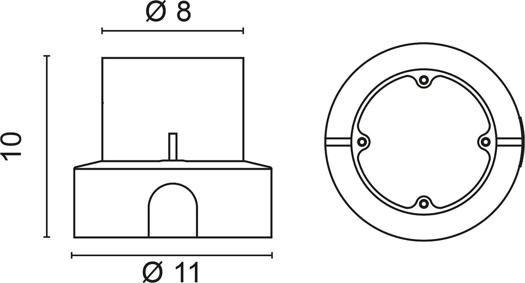 Kit de coffrage de drainage + connecteur IP