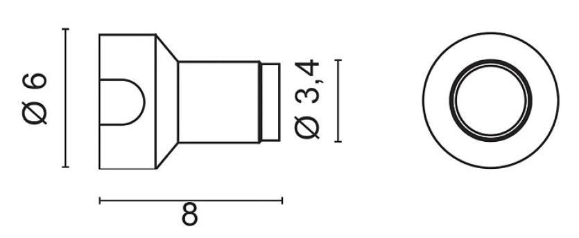 TUBE D'ENCASTREMENT EGO Ø 30 mm