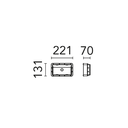 BOITIER D'INSTALLATION POUR MY WAY 110X200