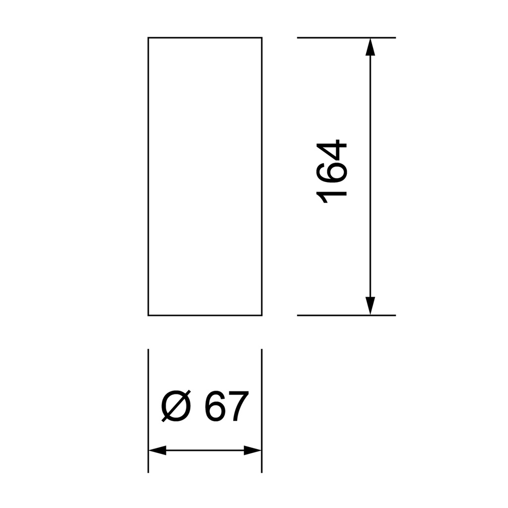 MODERN II LED Ø67 DALI