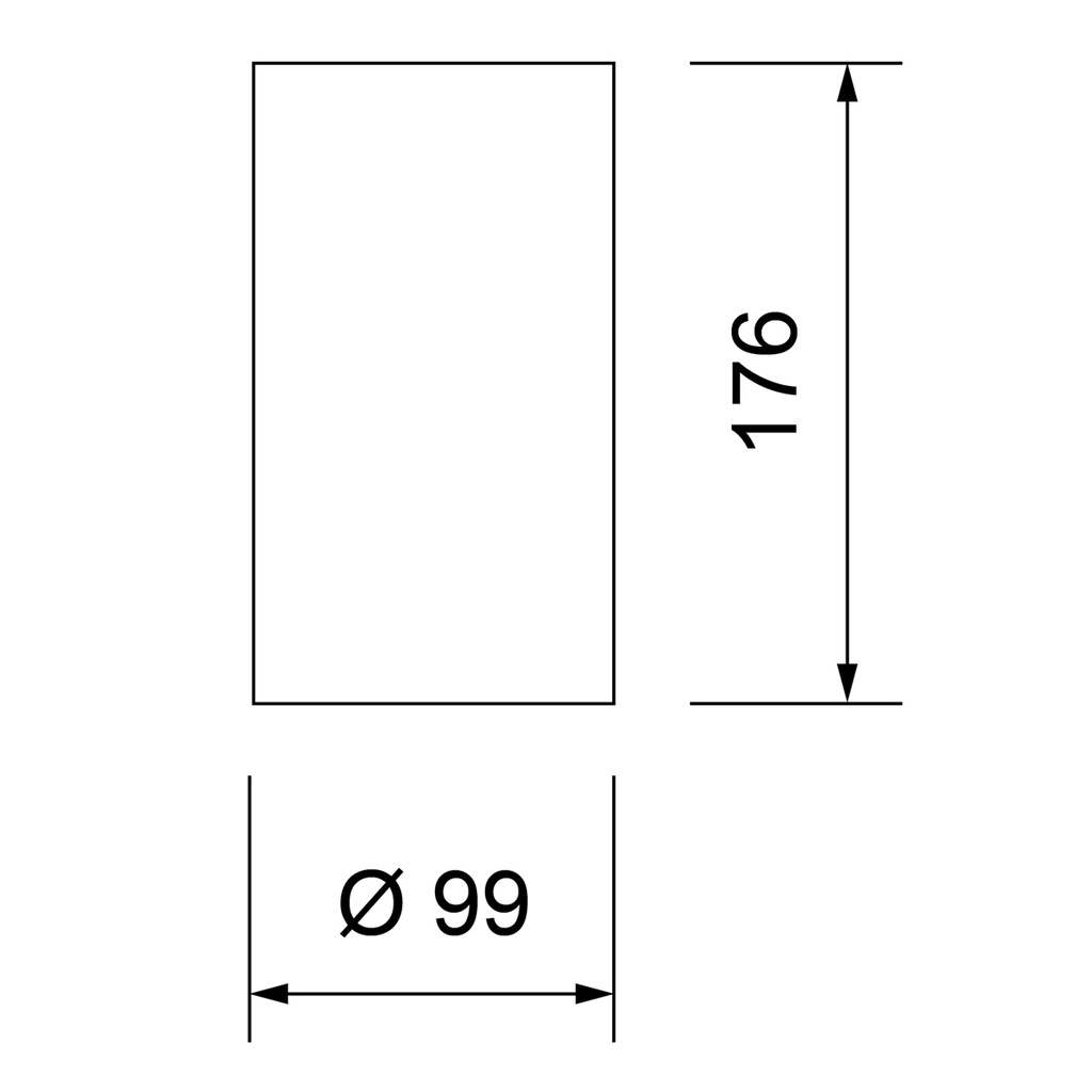 MODERN II LED Ø99 DALI