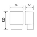 BOITIER ENCASTREMENT BOX ASYM II