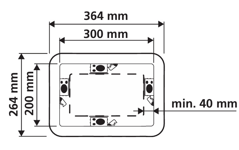 BOITIER ENOX IGNIFUGE FAUX-PLAFOND