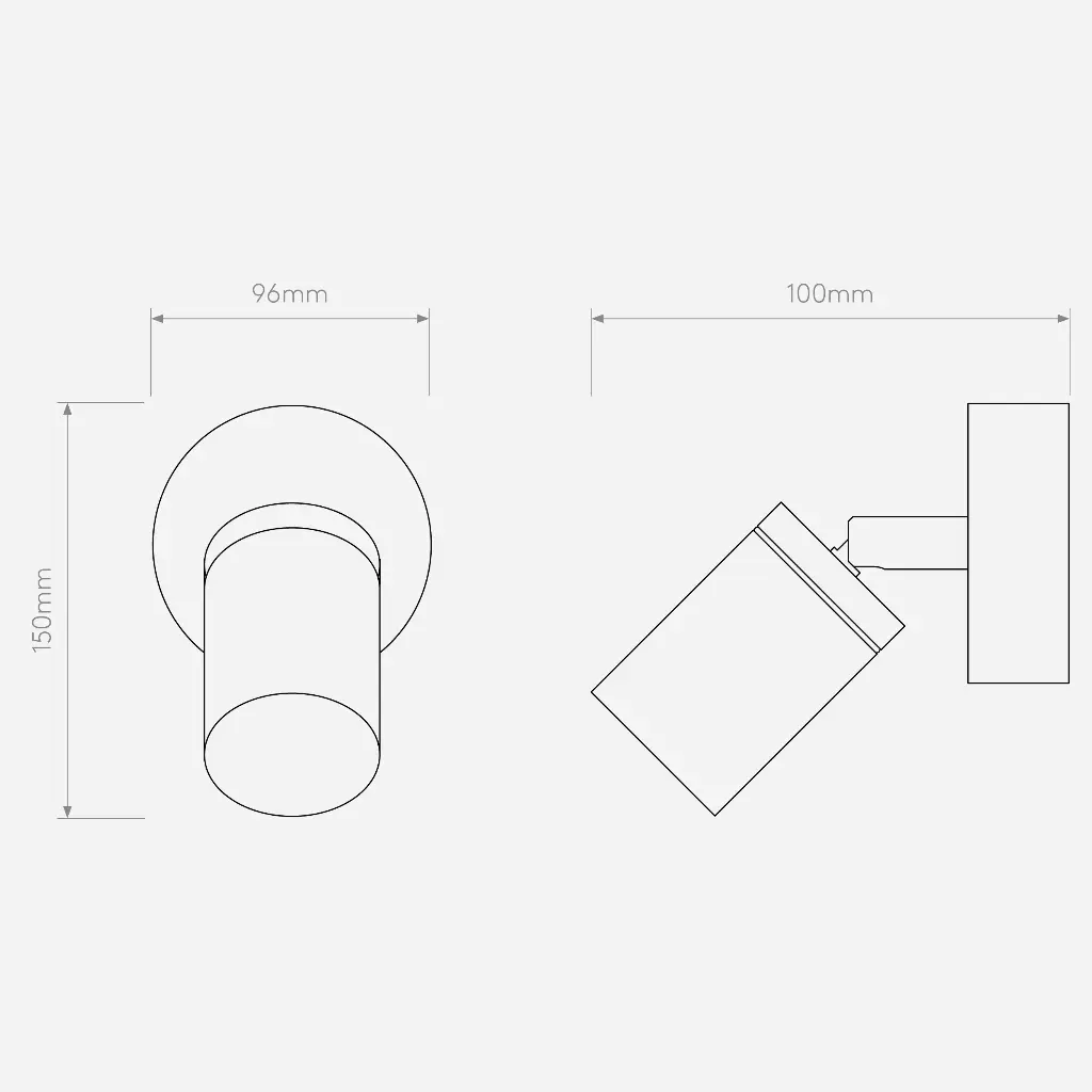 DARTMOUTH SINGLE SPOT GU10