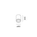 TUBE IP65 1.0 GU10