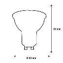 LED SPOT PAR51 10° GU10 6W