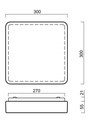 TILIA IP54 # 300MM