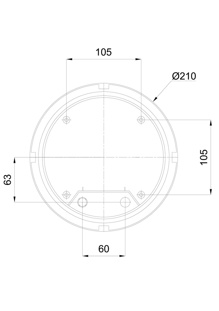 ELEKTRA IP54 Ø 210MM