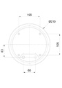 ELEKTRA IP54 Ø 210MM