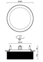 ERIS CV IP44 Ø 340MM
