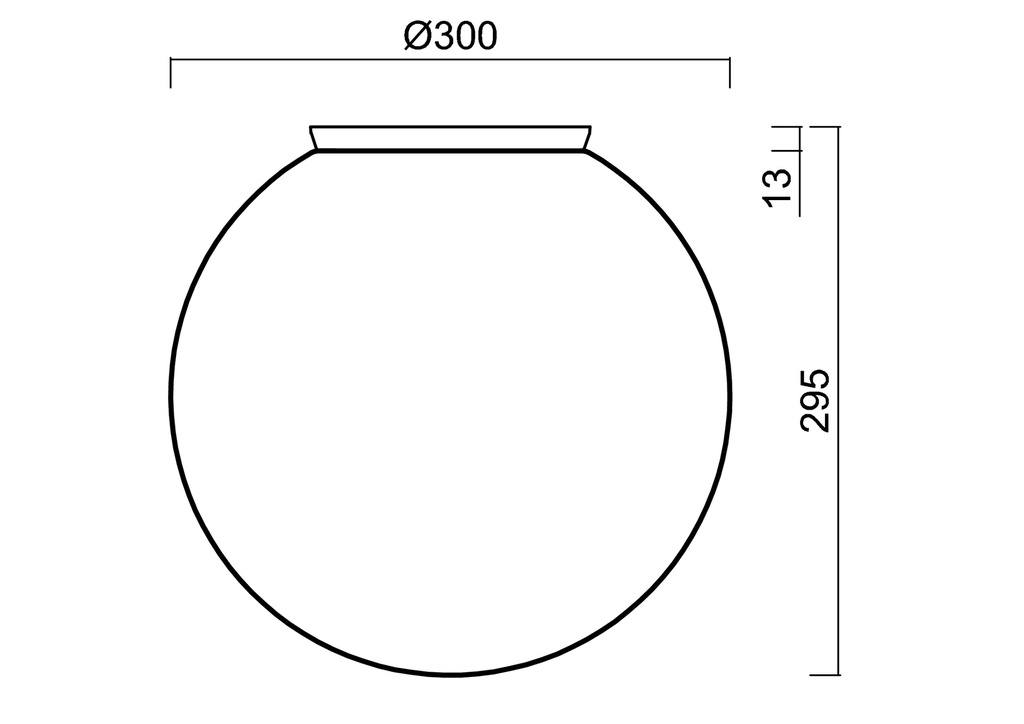 STYX IP65 Ø 300