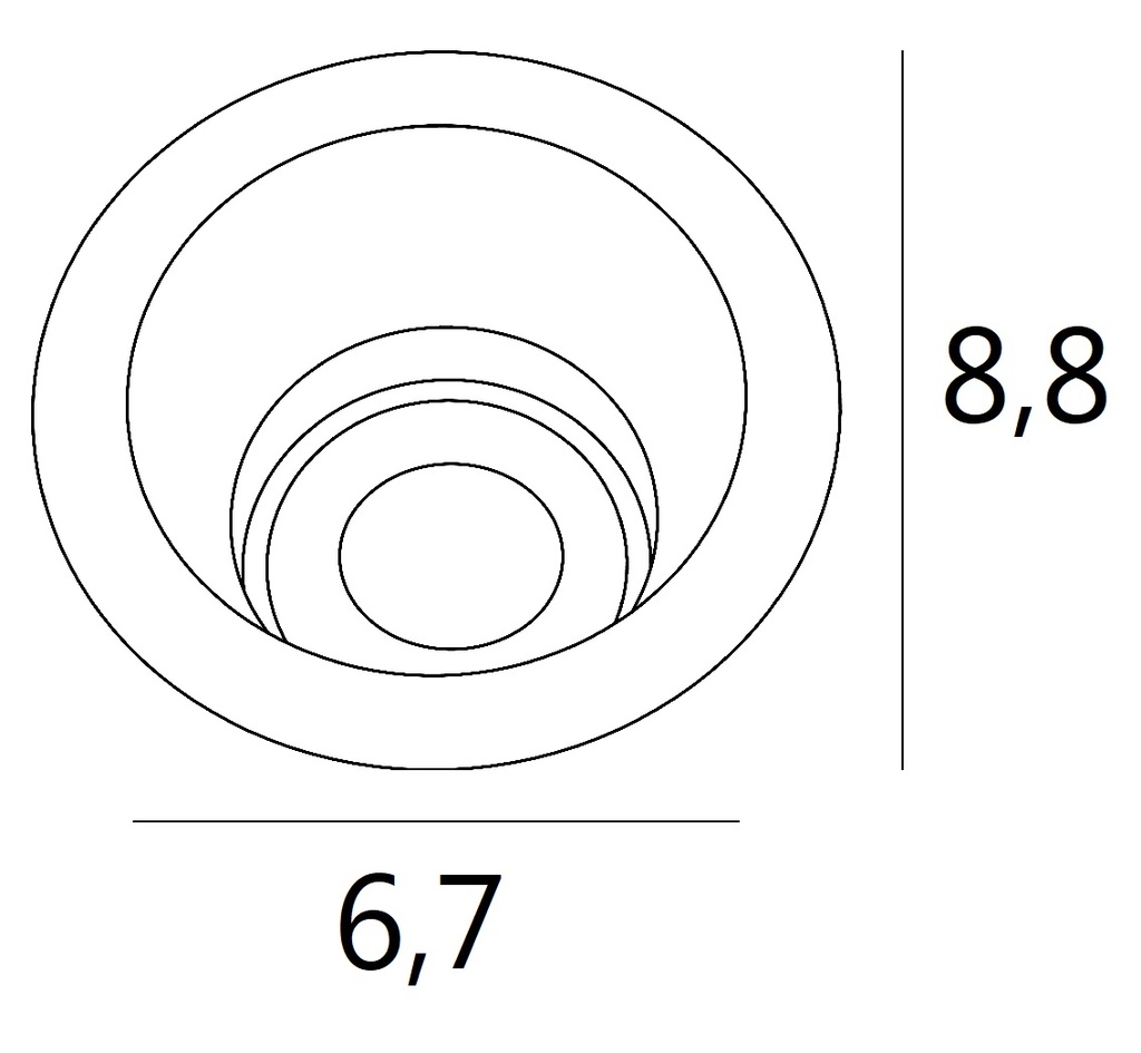 BD-LAITON ROUND Ø 68MM 