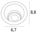 BD-LAITON ROUND Ø 68MM 