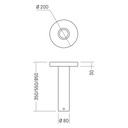 SOLISIA 130 BOLLARDS IP65