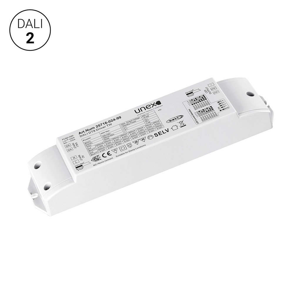 CONVERTISSEUR UX-MULTI TW 50W 250-1000mA DALI