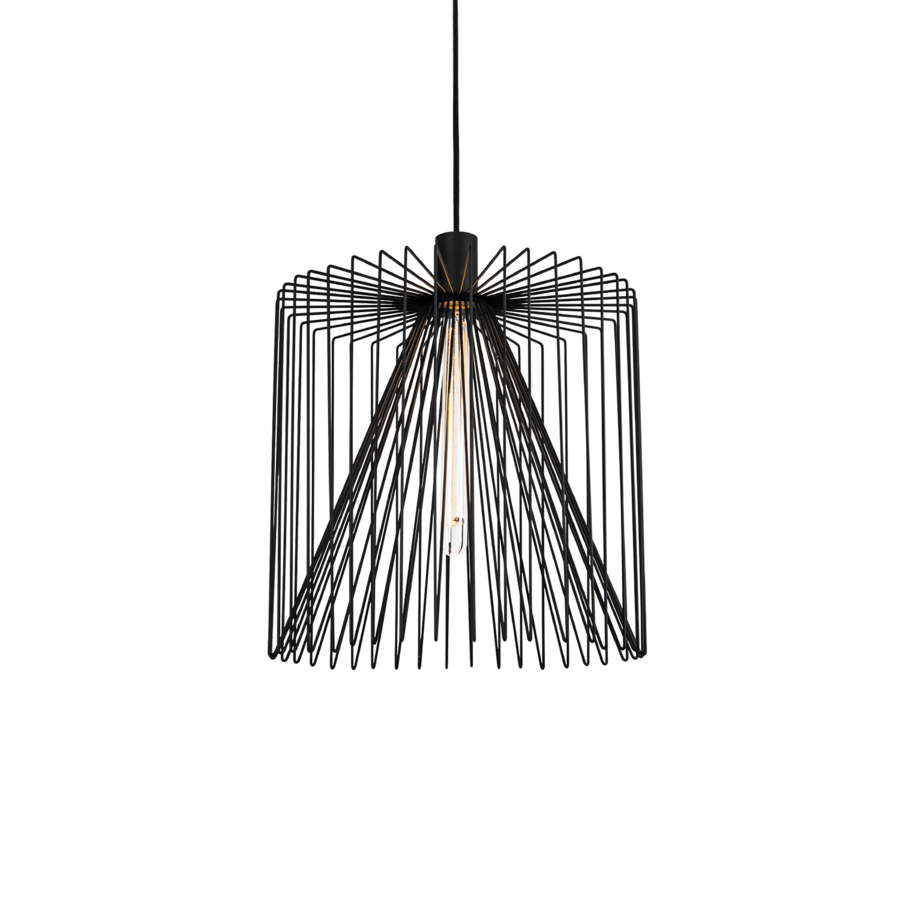 [W2093E0B0] WIRO 3.8 (Acier noir, 2.6 m suspension)