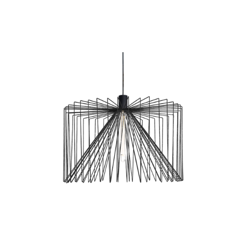 [W2094E0B0] WIRO 6.1 (Schwarzer Stahl, 2.6 m Pendelkabel)