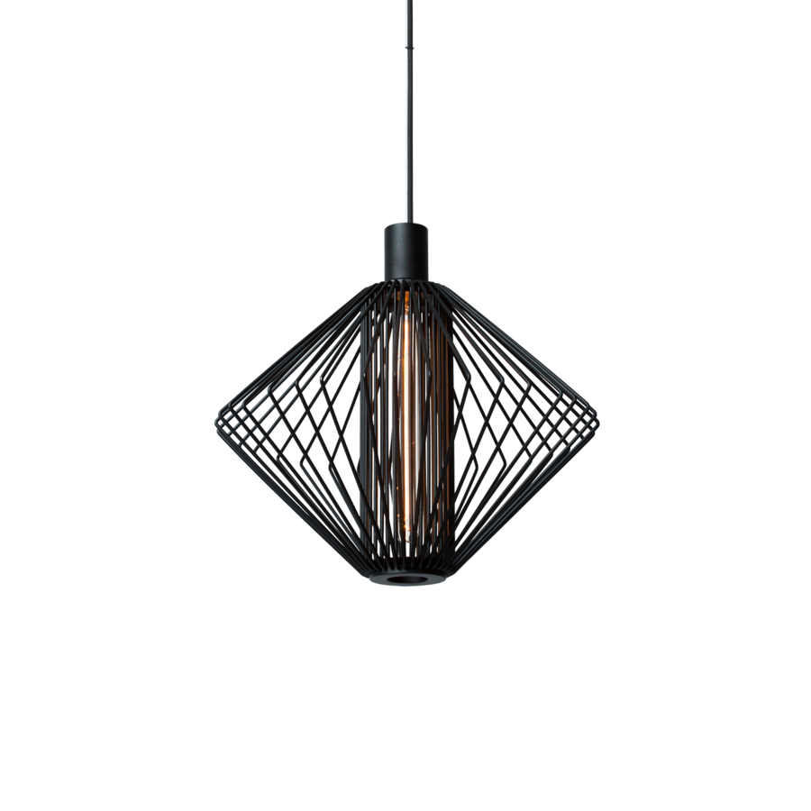 [W2291E0B0] WIRO DIAMOND 1.0 (Acier noir, 2.6 m suspension)