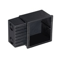 BOITIER ENCASTREMENT PAROI CREUSE BOX ASYM