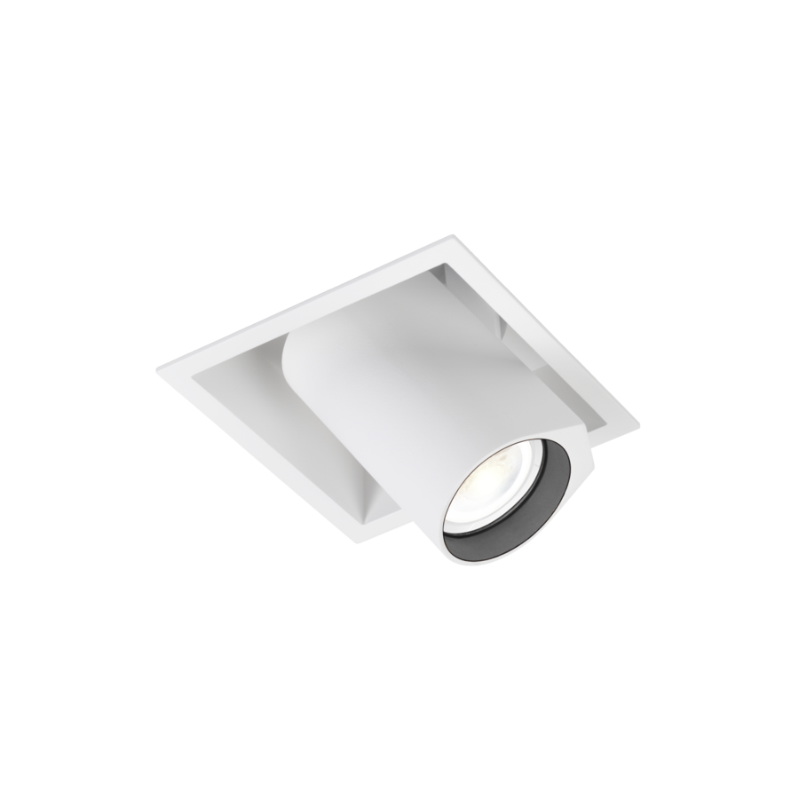 [W125220W0] BLIEK SQUARE 1.0 GU10 Ø 111x111MM (Weiß)
