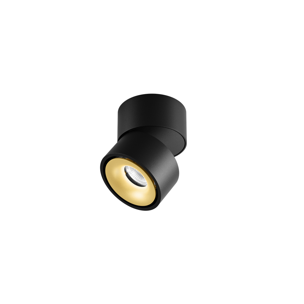 [D985] CLIPPO (Noir/Doré, 2700K, Coupure de phase)