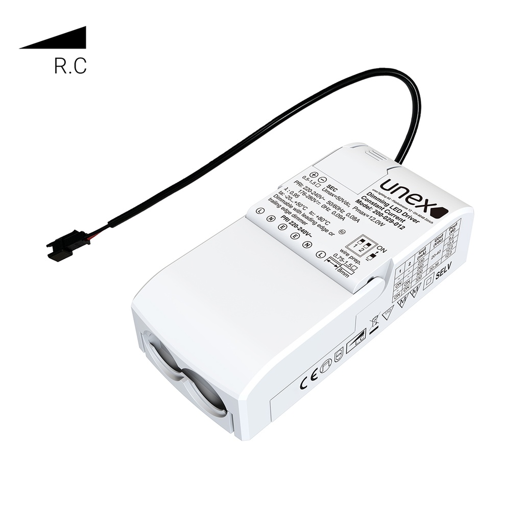 CONVERTISSEUR MULTI COURANT UX 12W 230-330mA R.C IP20
