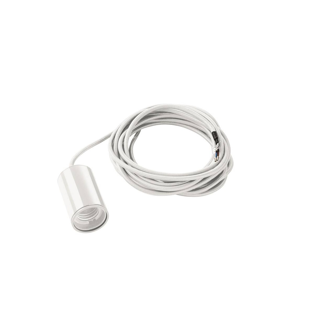 [SL132691] SUSPENSION E27 FITU (Blanc)
