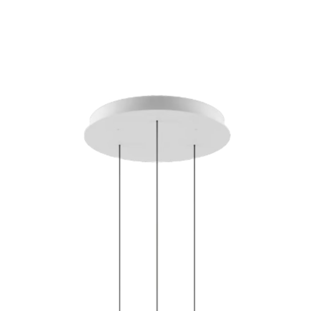 ROSACE DE MONTAGE 3 LIGHTS ROUND