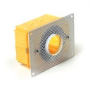 BOITIER ENCASTREMENT + PLASTERKIT PERFORE Ø 38mm