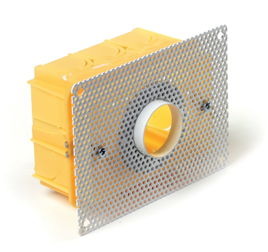 BOITIER ENCASTREMENT + PLASTERKIT PERFORE Ø 30mm