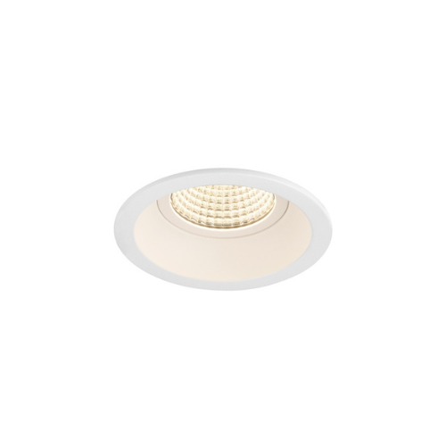 [EUD-999-047-741] CONCAVE DOWNLIGHT ENCASTRÉ Ø 80MM (Weiß, Phasenabschnitt)