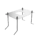 PLAQUE DE BASE AVEC BOULON