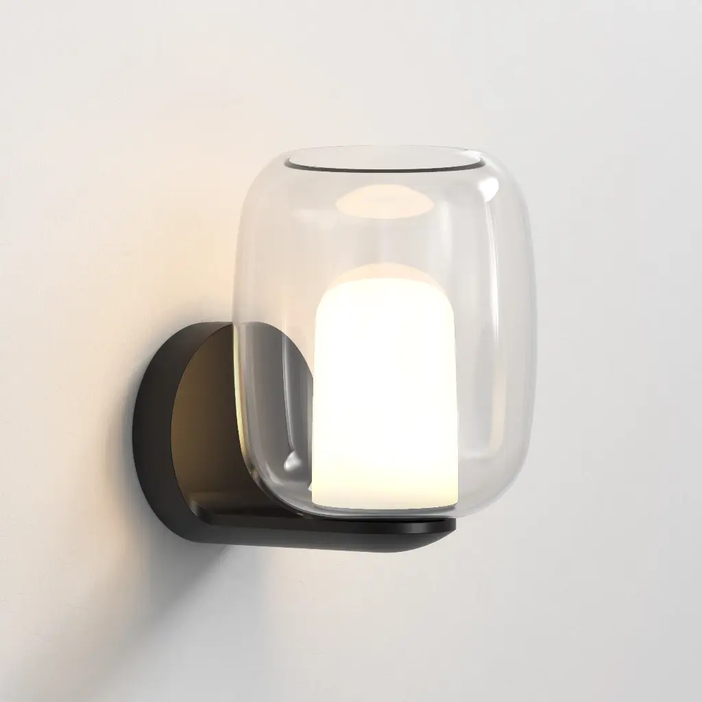 [AST1450002] AQUINA WALL IP44 (Noir)