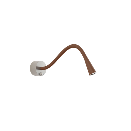 [D760-11-29-61-33] VEGA T FLEX  (Cuir Camel/Platine, 2700K)