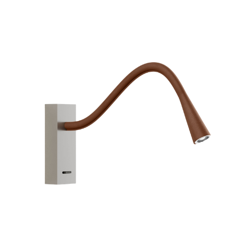 [D761-11-29-61-33] VEGA TQ FLEX  (Cuir Camel/Platine, 2700K)