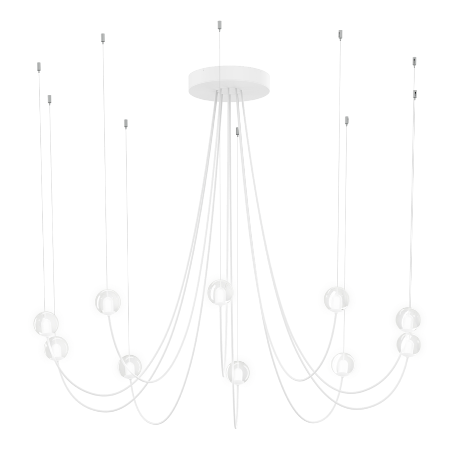 [W246584W3] OPLIA CHANDELIER 1.0 (Weiß)