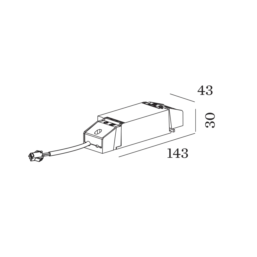 CONVERTISSEUR 28W 700mA DALI