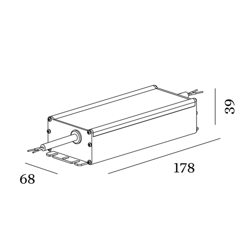 [W90212903] DRIVER 24V 100W NON DIM
