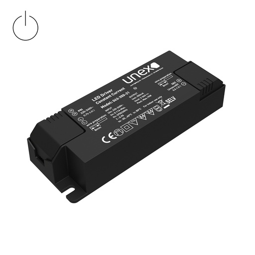 [043-350-21] CONVERTISSEUR UX 19W 350mA ON/OFF IP20