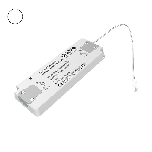 [043-024-034] CONVERTISSEUR UX 30W 24V ON/OFF