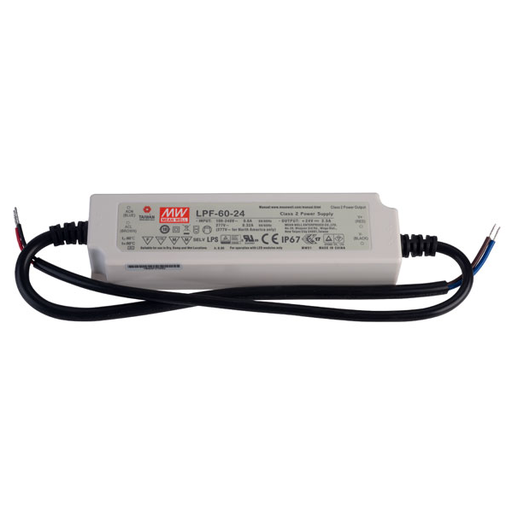 [LPF-60-24] DRIVER 24V MEAN WELL IP67 60W