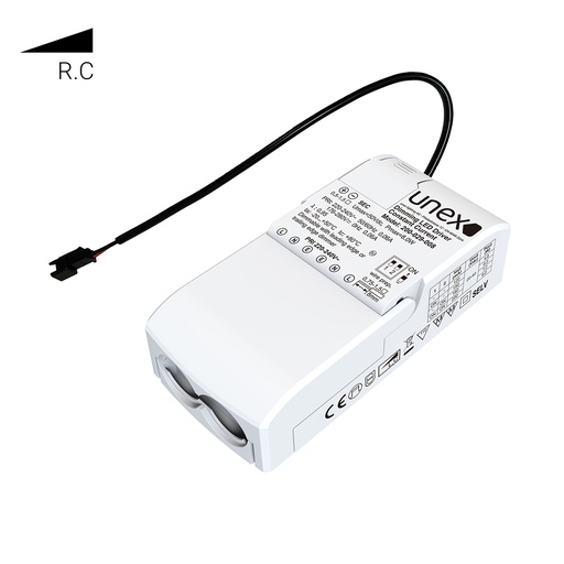 [200-029-008] CONVERTISSEUR MULTI COURANT UX 8W 120-200mA R.C IP20